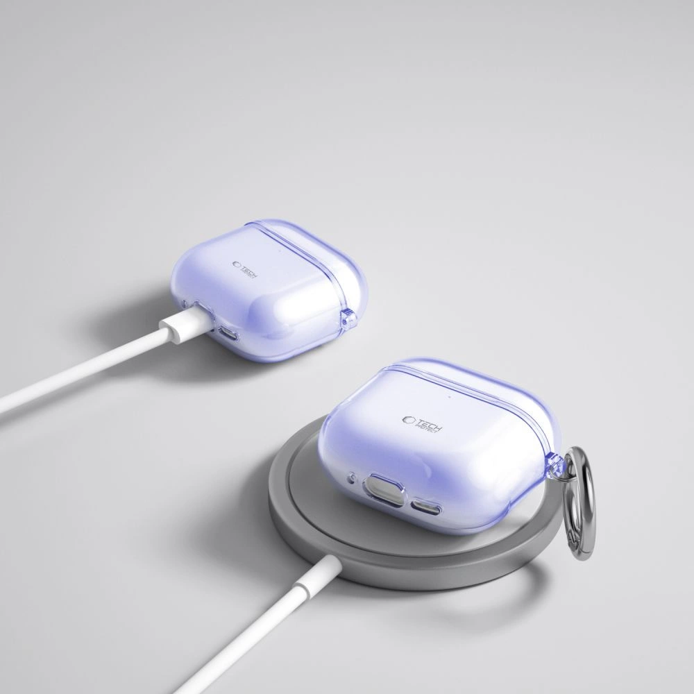 Tech-Protect FlexAir dėklas AirPods 4 – violetinis - Image 5