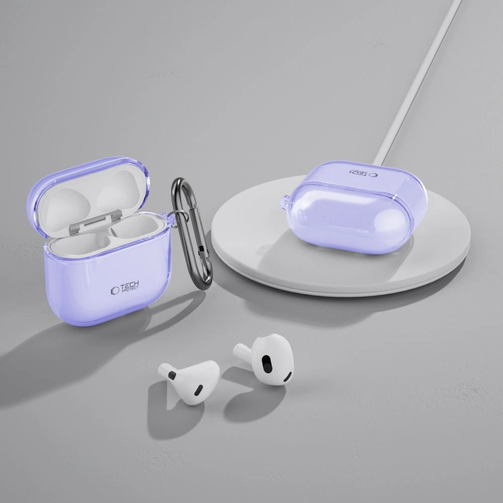 Tech-Protect FlexAir dėklas AirPods 4 – violetinis - Image 7