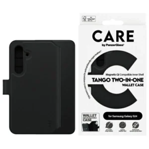 CARE by PanzerGlass Feature Tango 2in1 Wallet Case for Samsung Galaxy S24 - Black