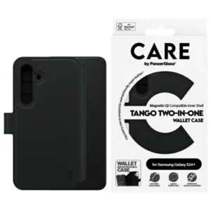 CARE by PanzerGlass Feature Tango 2in1 Wallet Case for Samsung Galaxy S24+ - Black