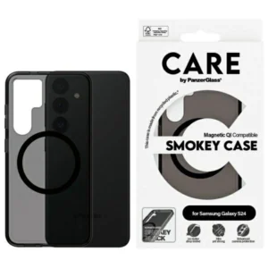 CARE by PanzerGlass Flagship QI Case for Samsung Galaxy S24 - Black