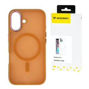 Wozinsky Fashion Case MagSafe for Samsung Galaxy S25+ - orange