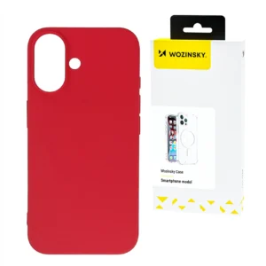 Wozinsky Silicone Case for Samsung Galaxy S25+ - Red