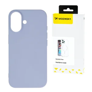 Wozinsky Silicone Case for Samsung Galaxy S24 FE - Purple