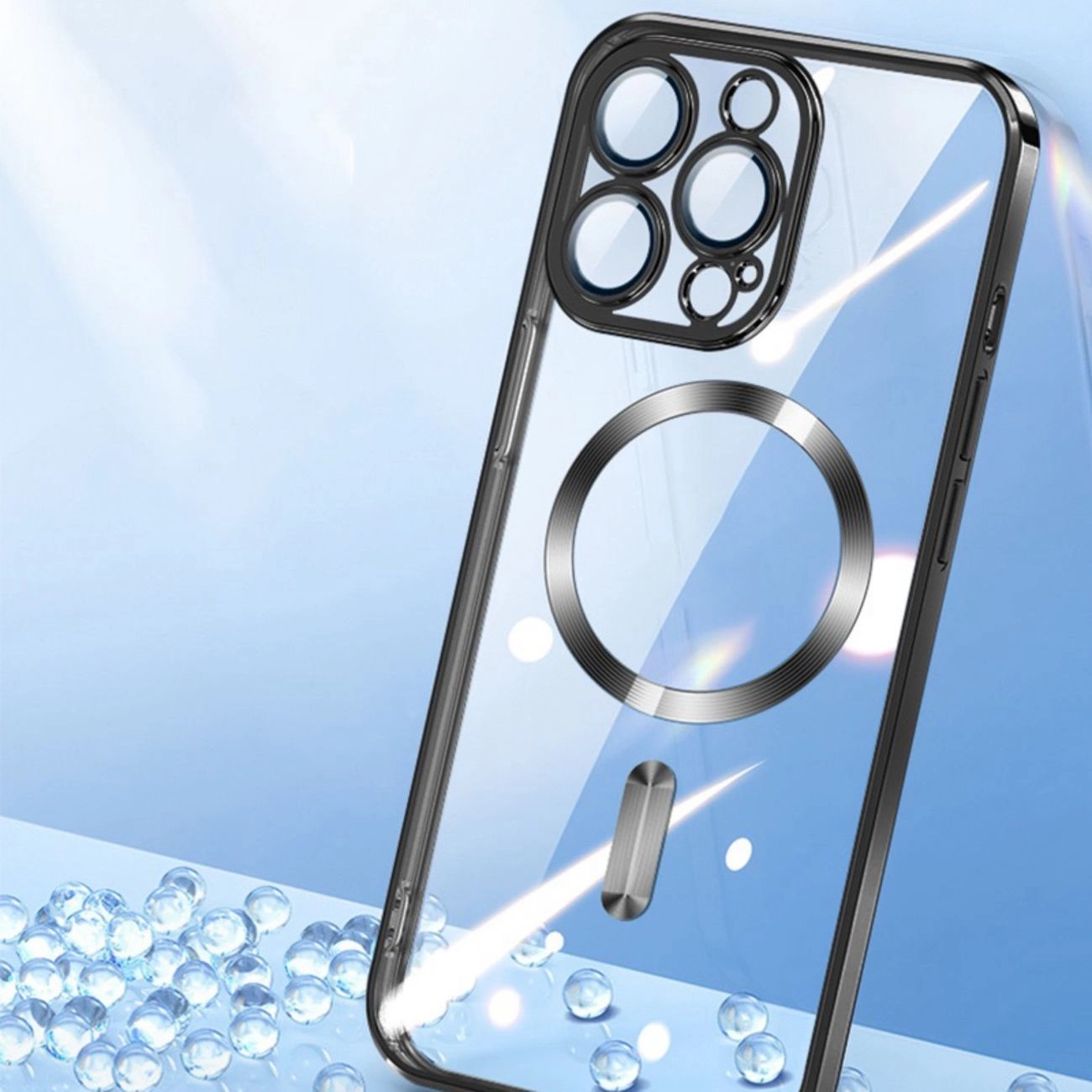 Wozinsky elektropluotuotas MagSafe dėklas Samsung Galaxy S24 FE – auksinis - Image 5