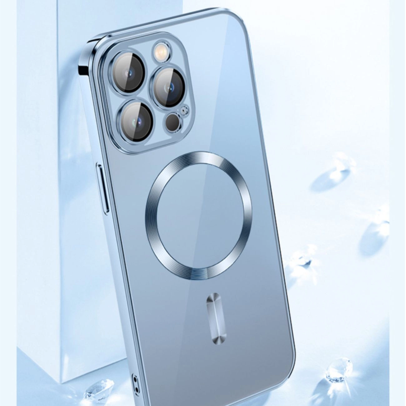 Wozinsky elektropluotuotas MagSafe dėklas Samsung Galaxy S24 FE – auksinis - Image 6