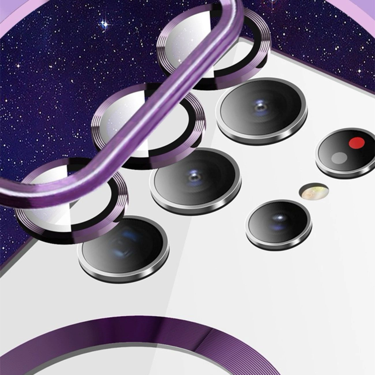 Wozinsky elektropluotuotas MagSafe dėklas Samsung Galaxy S24 FE – auksinis - Image 10