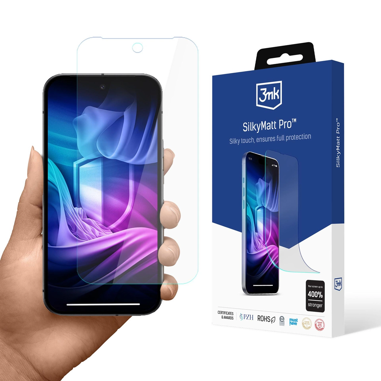 3mk Silky Matt Pro screen protector for Google Pixel 9A
