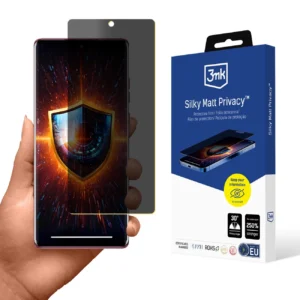3mk Silky Matt Privacy Privacy Screen Protector for Motorola Edge 50 Fusion