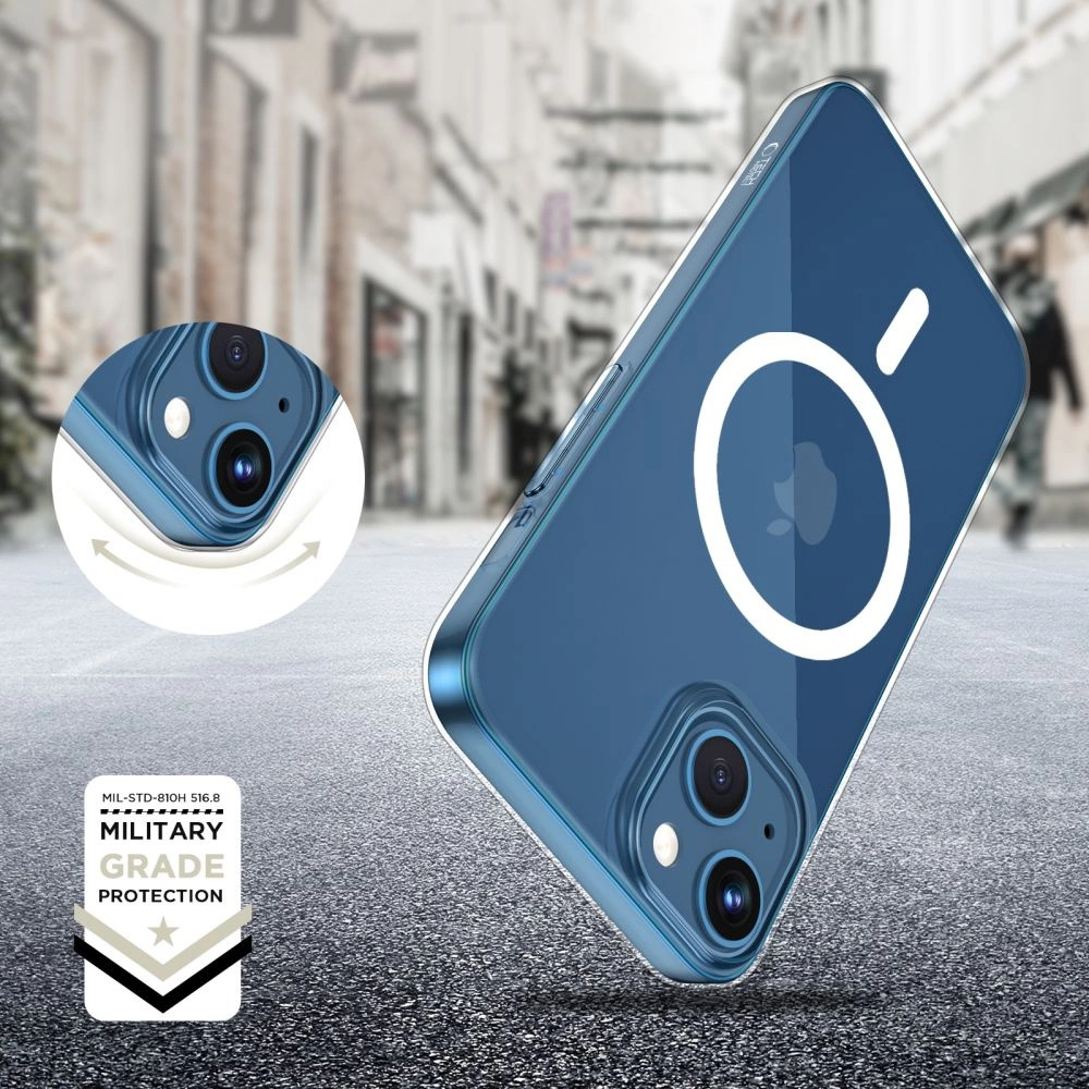 Tech-Protect FlexAir MagSafe dėklas iPhone 13 Mini – skaidrus - Image 2