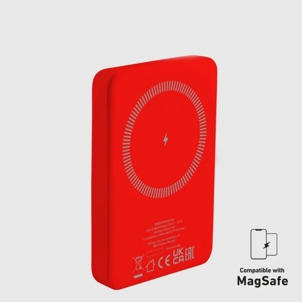 SBS TEBB5000MAG1CR galios bankas 5000 mAh suderinamas su MagSafe – raudonas - Image 8