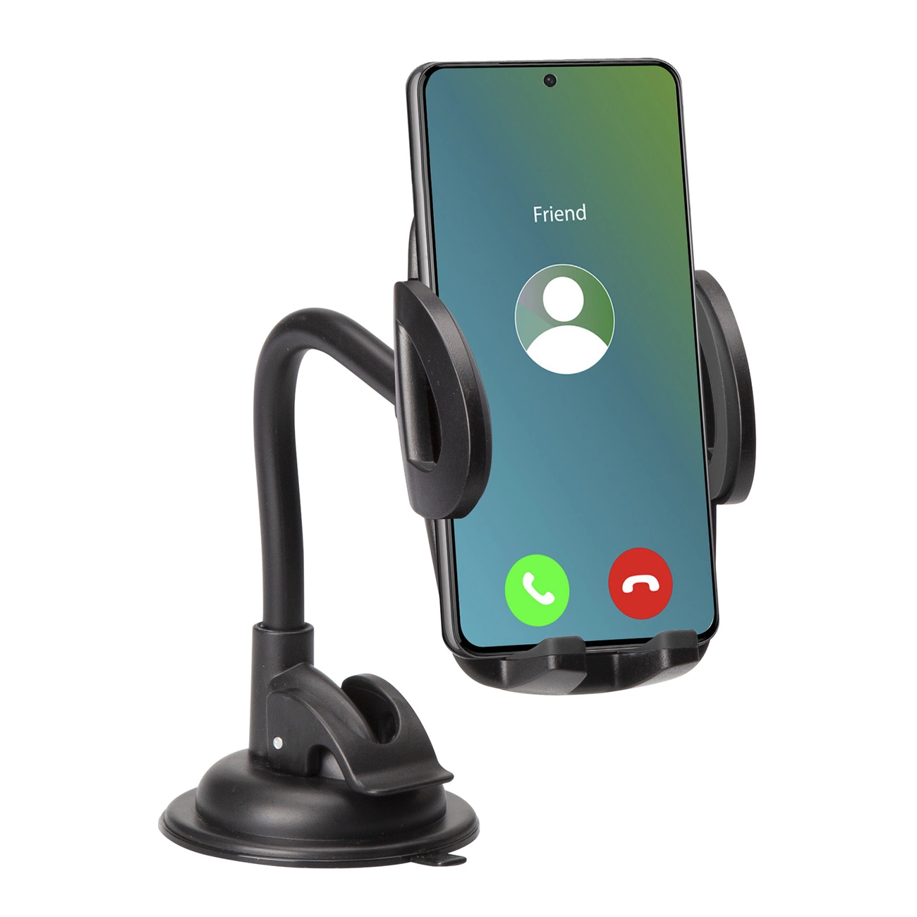 SBS TE0UCH20W telefono laikiklis 6,8” ant stiklo – juodas - Image 2
