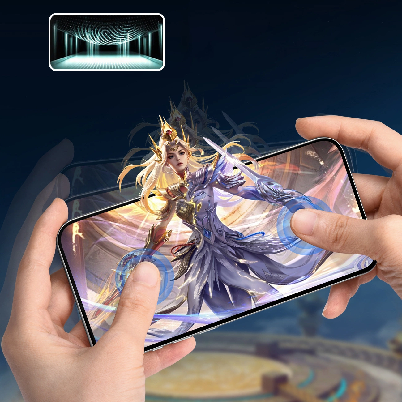 Joyroom JR-MKN0313 Corning Eyecare grūdintas stiklas iPhone 15 Plus/16 Plus - Image 8