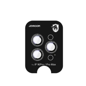 Joyroom JR-MSF0303 Glass Screen Protector for iPhone 16 Pro/16 Pro Max Lenses - Black