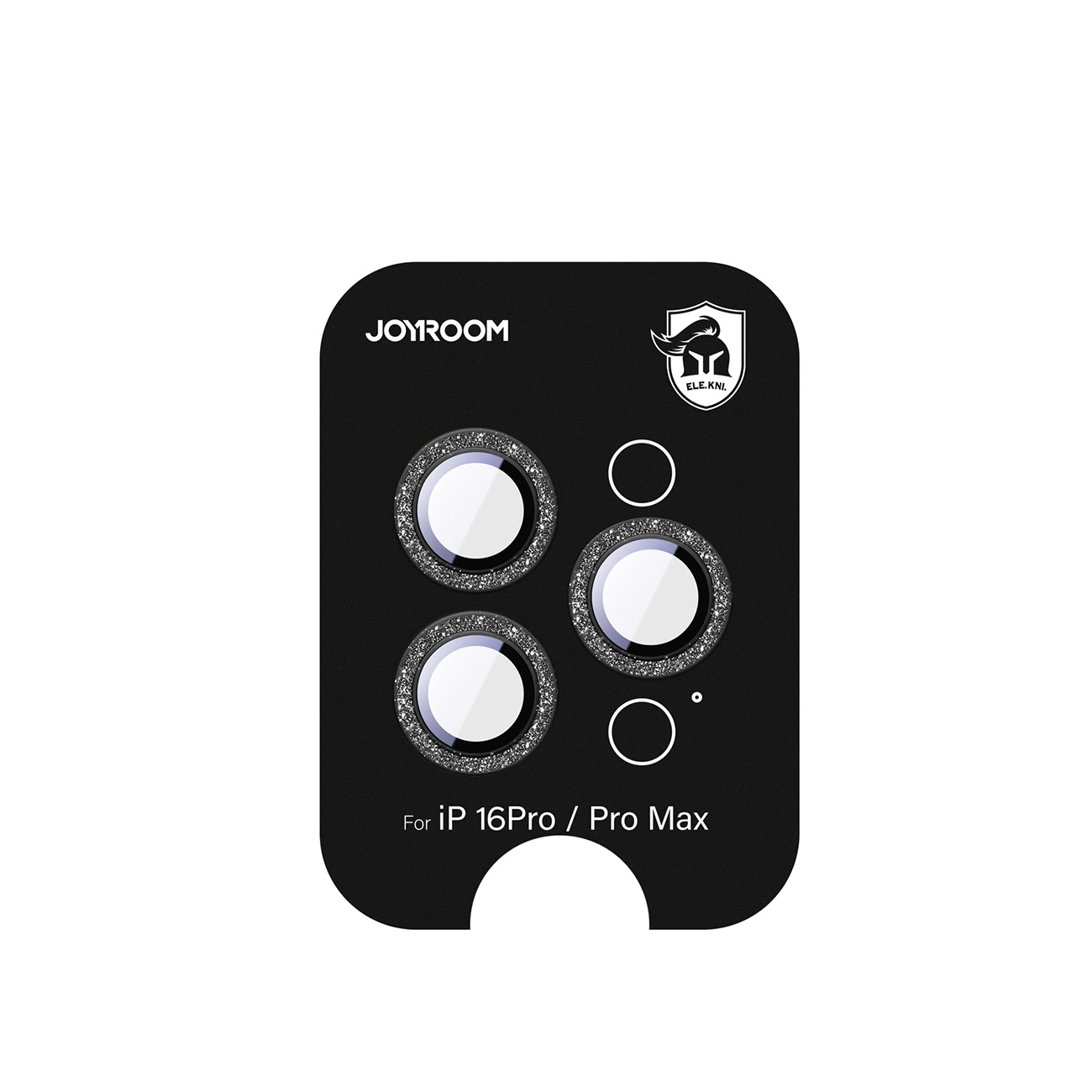 Joyroom JR-MSF0303 Glass Screen Protector for iPhone 16 Pro/16 Pro Max Lenses - Black