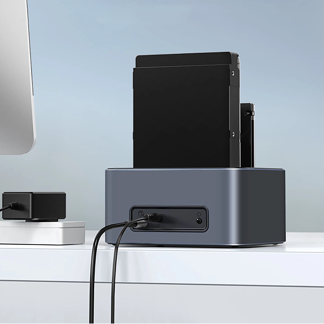 Orico 6656C3-C 5-Bay Docking Station with Offline Clone Function 2.5"/3.5" SATA HDD/SSD - Gray - Image 5