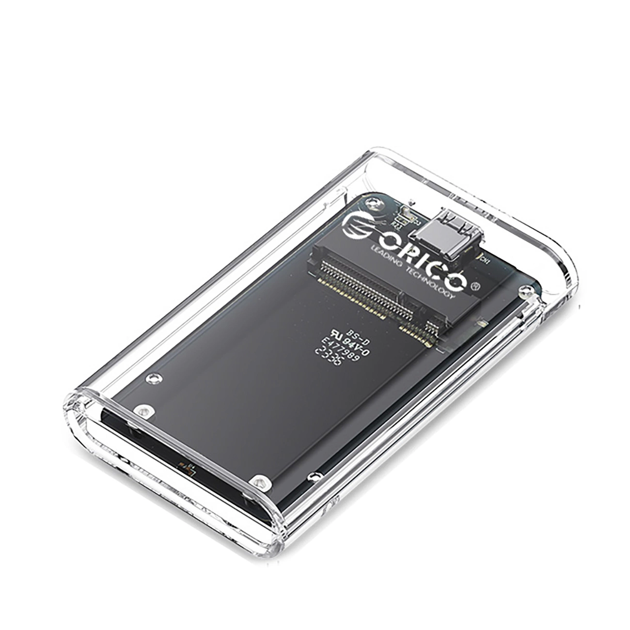 Orico TC10-MS MSATA USB-C 3.2 5Gb/s Disk Cartridge - Transparent