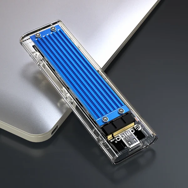 Orico TCM2-C3 M.2 NVME į USB-C 10Gb/s disko įrenginys - mėlynas - Image 7