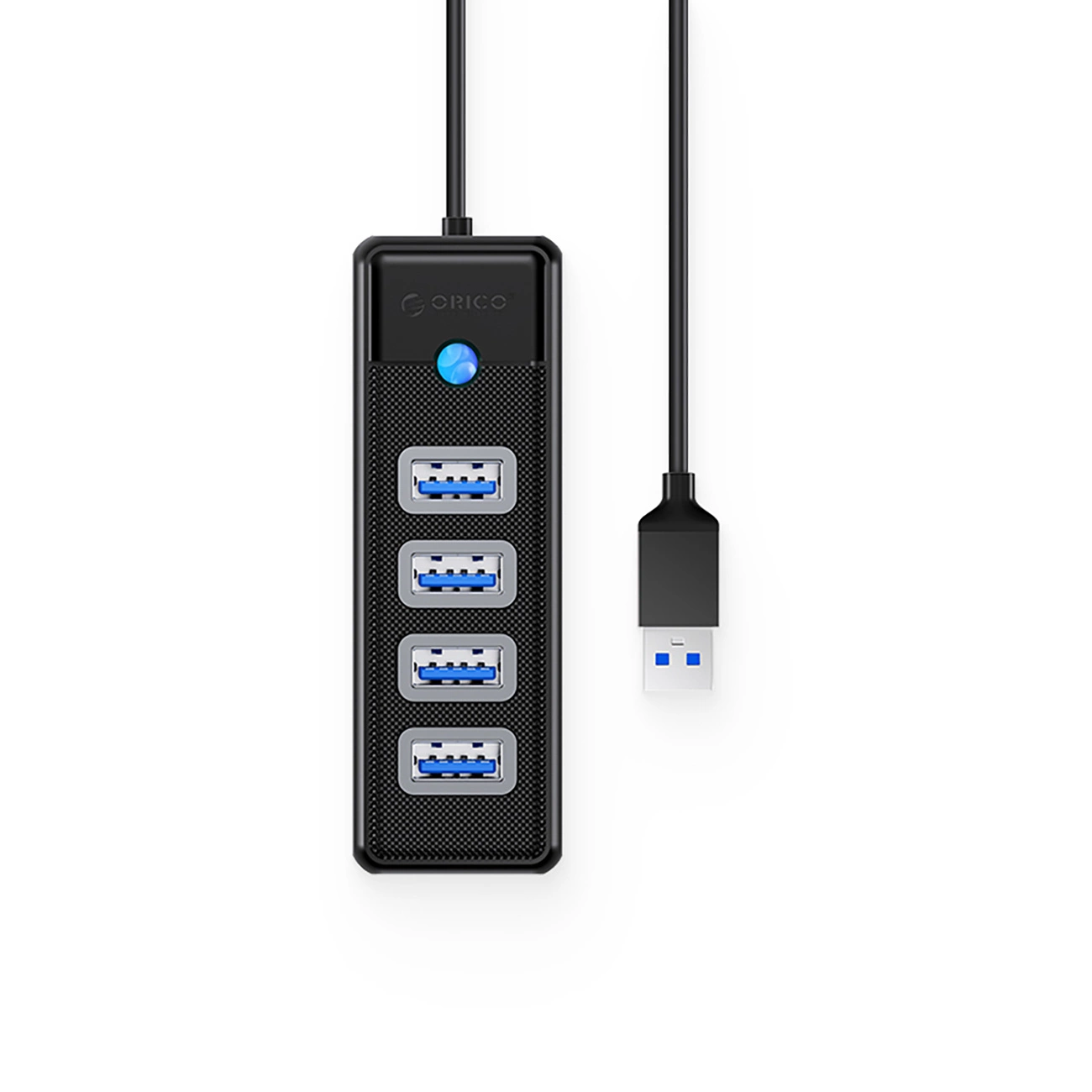 Orico PW4U-U3 USB-A / 4x USB-A 3.0 hubas - juodas - Image 2