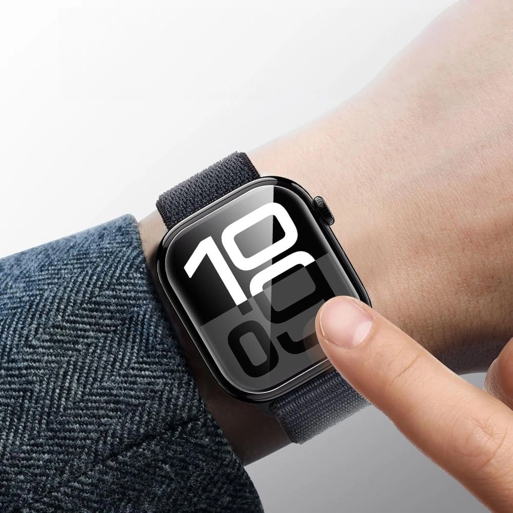 Tech-Protect Supreme hidrogelio plėvelės rinkinys 2 vnt. Apple Watch 10 46 mm - skaidrus - Image 4
