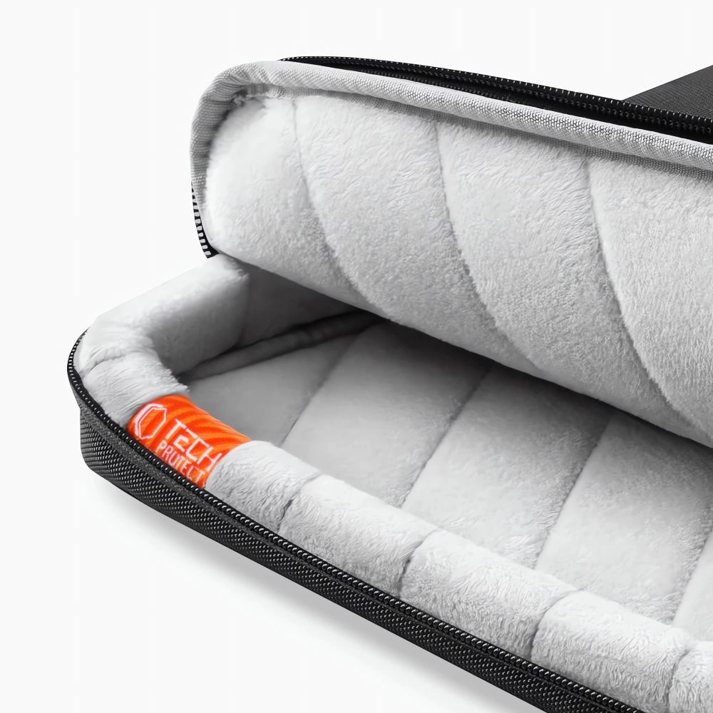 Nešiojamojo kompiuterio dėklas 13-14 Tech-Protect Defender Bag - juodas - Image 6