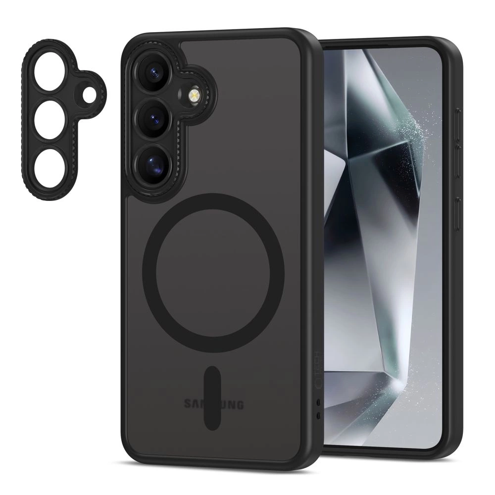 Tech-Protect MagCam MagSafe dėklas Samsung Galaxy S25 - juodas - Image 2