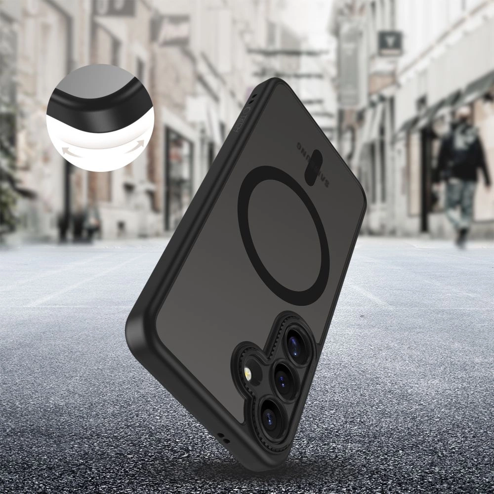 Tech-Protect MagCam MagSafe dėklas Samsung Galaxy S25 - juodas - Image 5