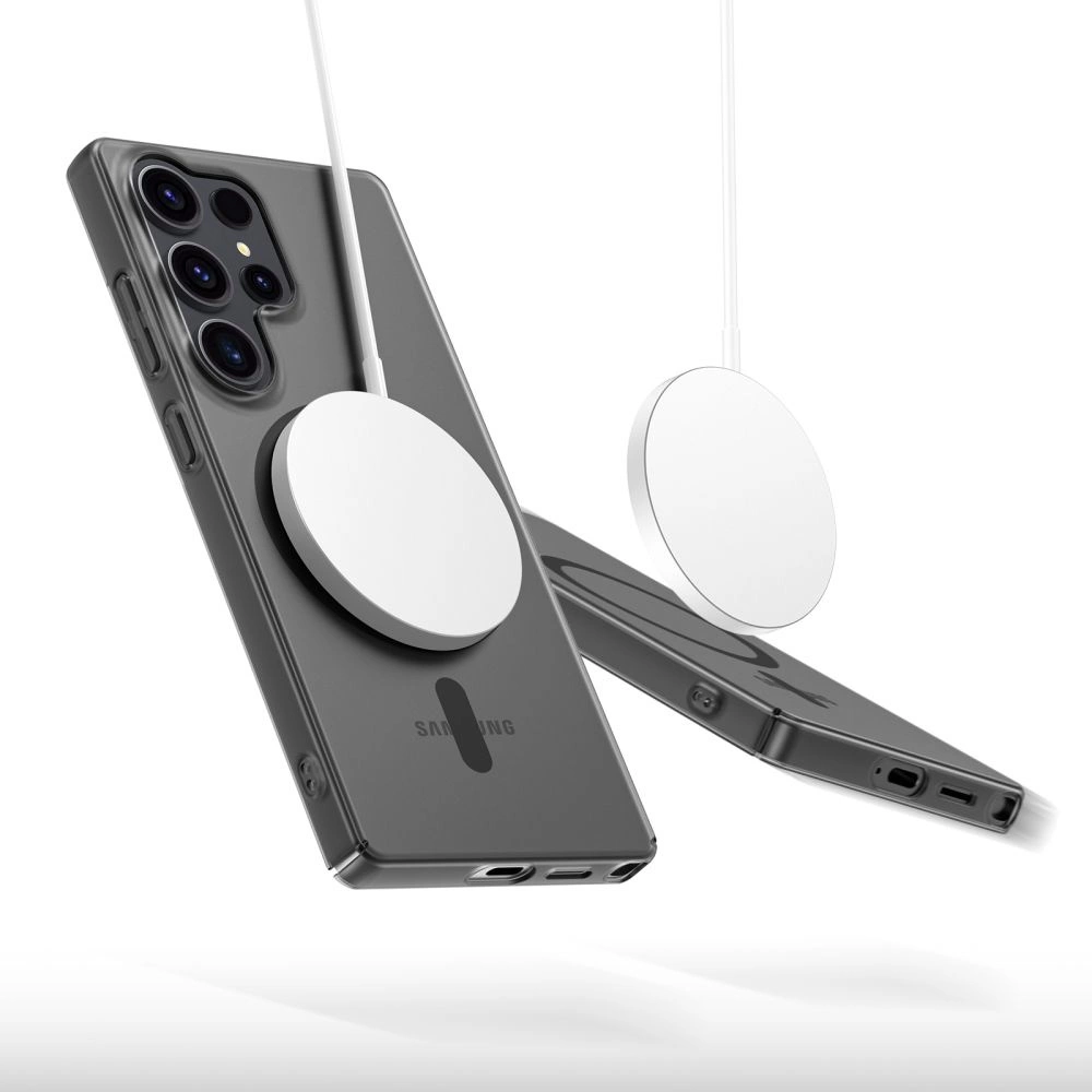 Tech-Protect MagSlim MagSafe dėklas Samsung Galaxy S25 Ultra - juodas - Image 2