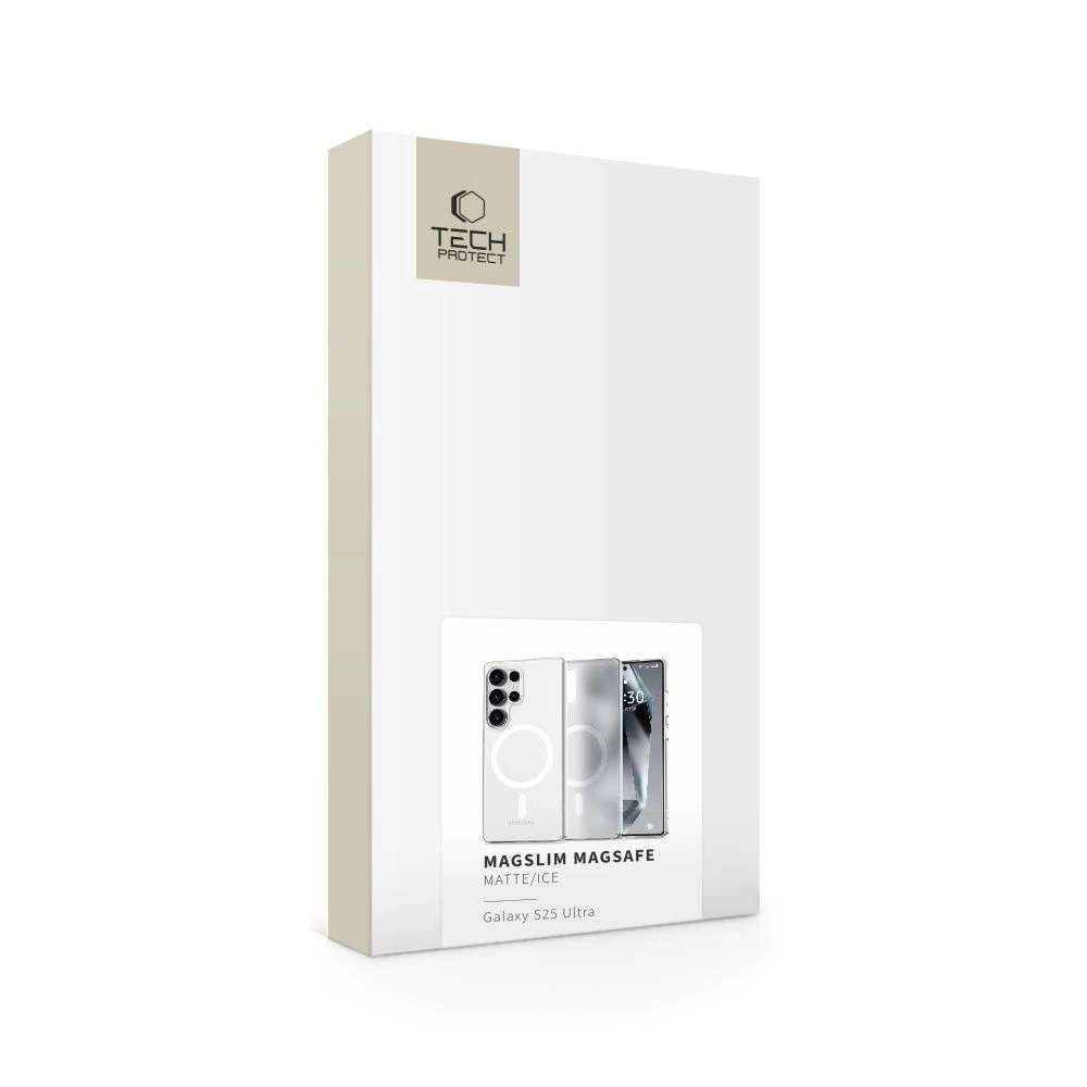 Tech-Protect MagSlim MagSafe dėklas Samsung Galaxy S25 Ultra - skaidrus - Image 5