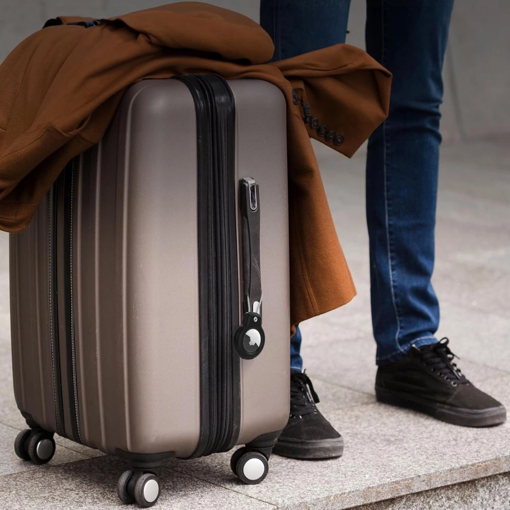 Tech-Protect Rough Vein 2 vnt. dėklas Apple AirTag - juodas - Image 7