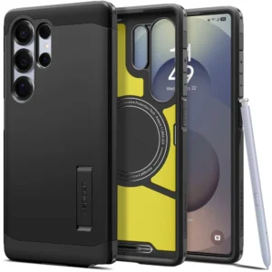 Spigen Tough Armor MagSafe Case for Samsung Galaxy S25 Ultra - Black