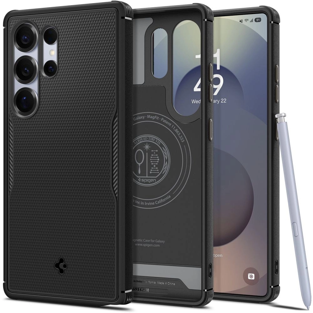 Spigen Core Armor Mag Case for Samsung Galaxy S25 Ultra - Black