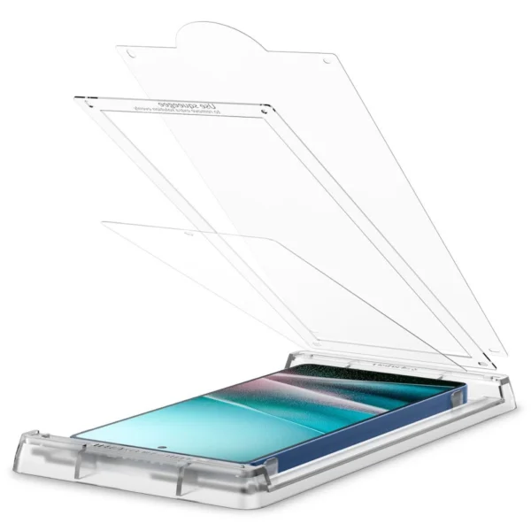 Spigen Elite Shield EZ FIT hibridinis stiklas Samsung Galaxy S25 Ultra - skaidrus - Image 2
