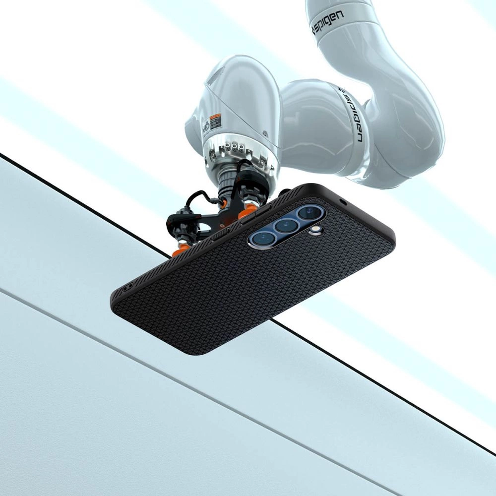 Spigen Liquid Air dėklas Samsung Galaxy S25 - matinė juoda - Image 11