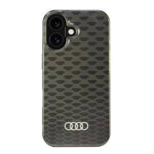 Audi IML Stitching Pattern MagSafe iPhone 16 6.1" black/black hardcase AU-IMLMIP16-Q5/D3-BK