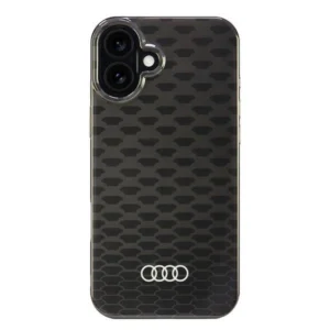 Audi IML Stitching Pattern MagSafe iPhone 16 Plus 6.7" black/black hardcase AU-IMLMIP16M-Q5/D3-BK
