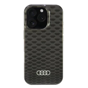 Audi IML Stitching Pattern MagSafe iPhone 16 Pro 6.3" black/black hardcase AU-IMLMIP16P-Q5/D3-BK