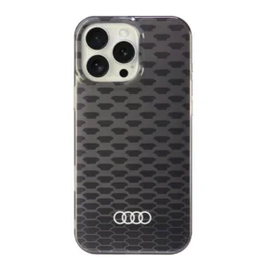 Audi IML Stitching Pattern MagSafe iPhone 16 Pro Max 6.9" black/black hardcase AU-IMLMIP16PM-Q5/D3-BK