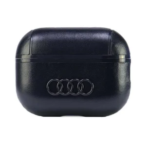 Audi Leather Big Logo AirPods Pro 2 cover black/black AU-APP2-GT/D3-BK