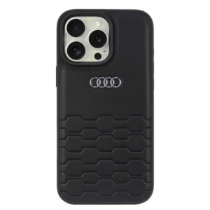 Audi Synthetic Leather iPhone 16 Pro Max 6.9" black/black hardcase AU-TPUPCIP16PM-GT/D2-BK