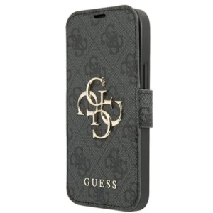 Guess GUBKP13X4GMGGR iPhone 13 Pro Max 6.7" gray/gray book 4G Big Metal Logo