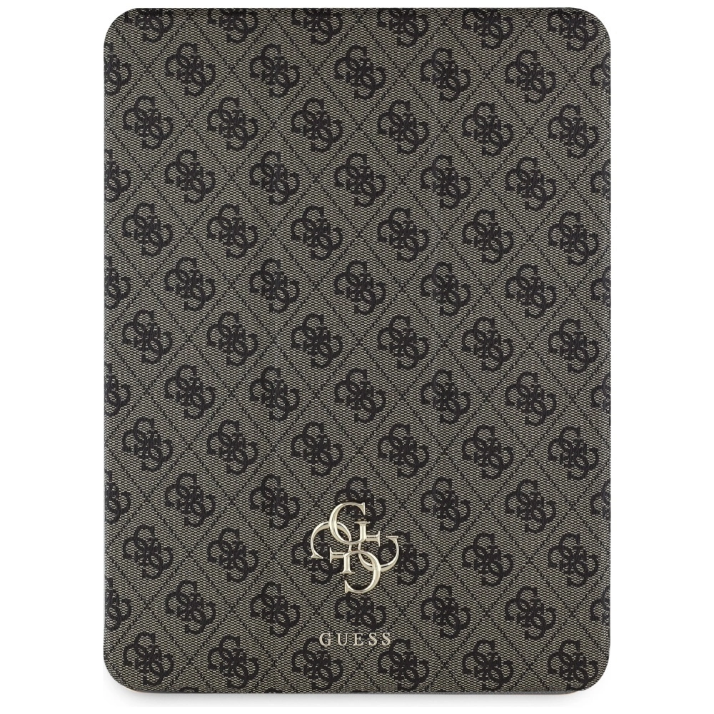 Guess GUFC13RM24PS4SGW iPad Air 13" 2024 brown Magnetic 4G Big Logo