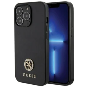 Guess GUHCP13XPS4DGPK iPhone 13 Pro Max 6.7" black/black hardcase Strass Metal Logo