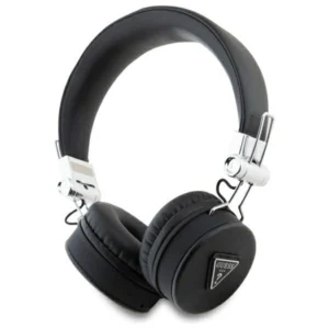 Guess Bluetooth ENC GUBH70PGTSPSK on-ear headphones black/black Grained Classic Round Shape