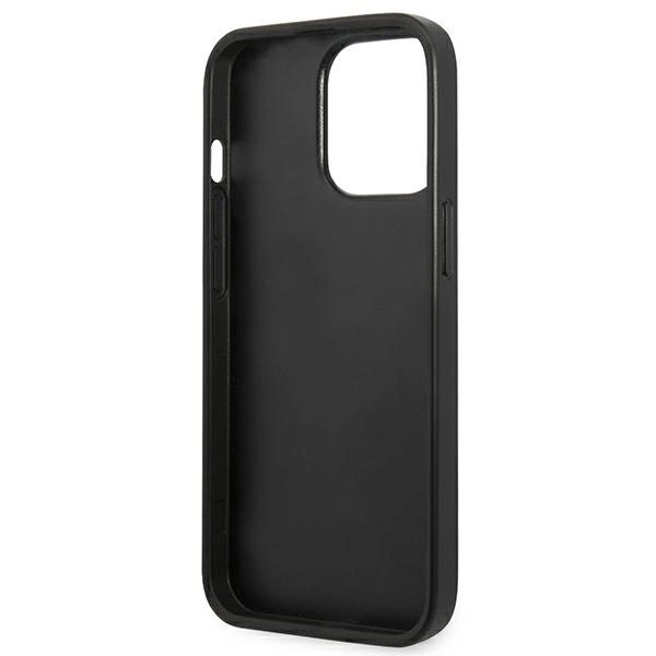 Karl Lagerfeld Saffiano Plaque dėklas iPhone 13 Pro / 13 6.1” – sidabrinis - Image 7