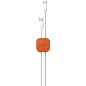Uniq Pod Self-adhesive Cable Organizer - Set of 8 - Orange