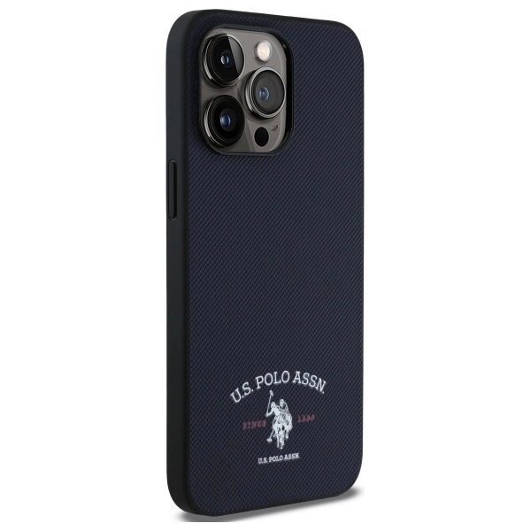 US Polo USHCP15XPARV iPhone 15 Pro Max 6.7” tamsiai mėlynas spaustas DH logotipas - Image 4