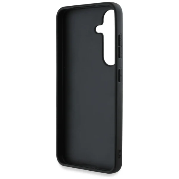 Dėklas Karl Lagerfeld Leather Monogram Pin Logo Choupette Head Samsung Galaxy S25 Plus juodas - Image 7