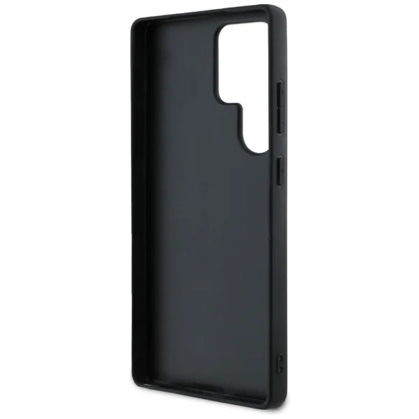 Dėklas Karl Lagerfeld Leather Monogram Pin Logo Choupette Head Samsung Galaxy S25 Ultra juodas - Image 7