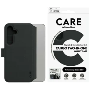 CARE by PanzerGlass Feature Tango 2in1 Wallet Case for Samsung Galaxy S25+ - Black